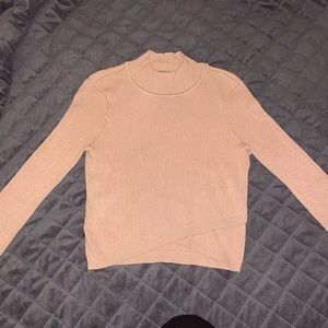 Turtle Neck Wrap Long-Sleeves ( Kendall & Kylie )